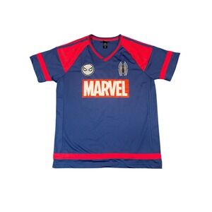 Mens L Marvel Spiderman Peter Parker #62 Jersey Shirt
